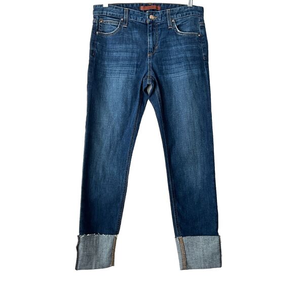 Joes Jeans 24 Blue Collector’s Edition The Smith Mid Rise Crop Cuff 24 - Picture 3 of 10